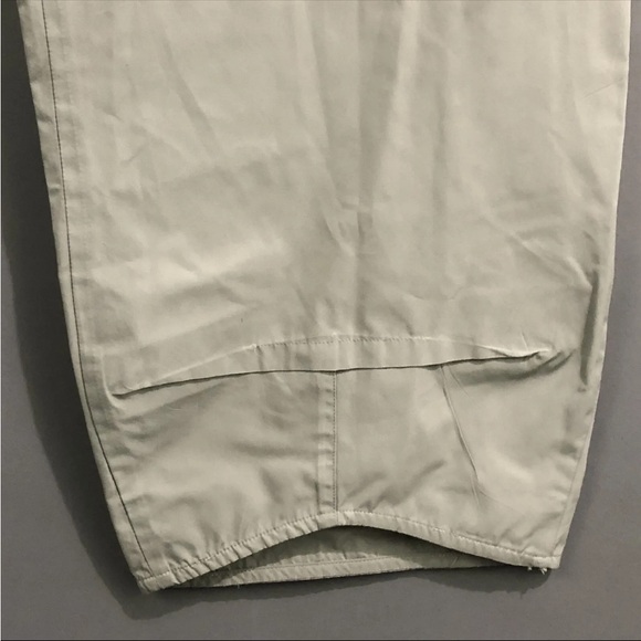 Babette SF Cream Beige Curved Hem Wide Leg Pant XL - Picture 5 of 8